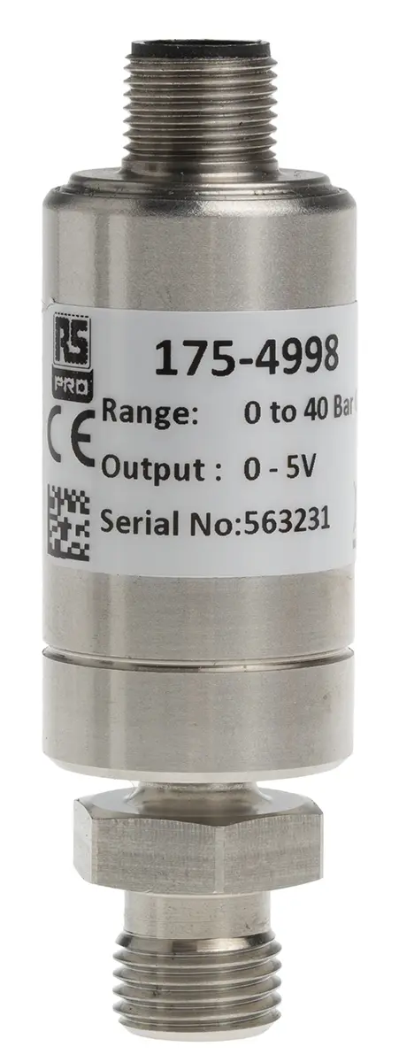 Produktfoto 1 von RS PRO G1/4 Relativ Drucksensor 0bar bis 40bar, Analog 0 → 5 V
