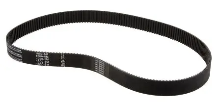 Produktfoto 1 von RS PRO Fiberglas Gummi Zahnriemen 200 Zähne 1 m 25 mm, Teilung 5 mm