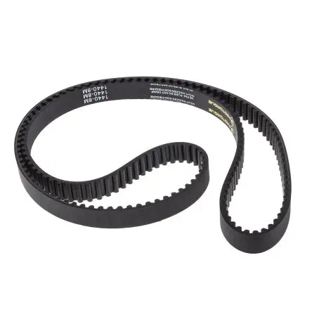 Produktfoto 1 von RS PRO Fiberglas Gummi Zahnriemen 180 Zähne 1.44 m 20 mm, Teilung 8 mm