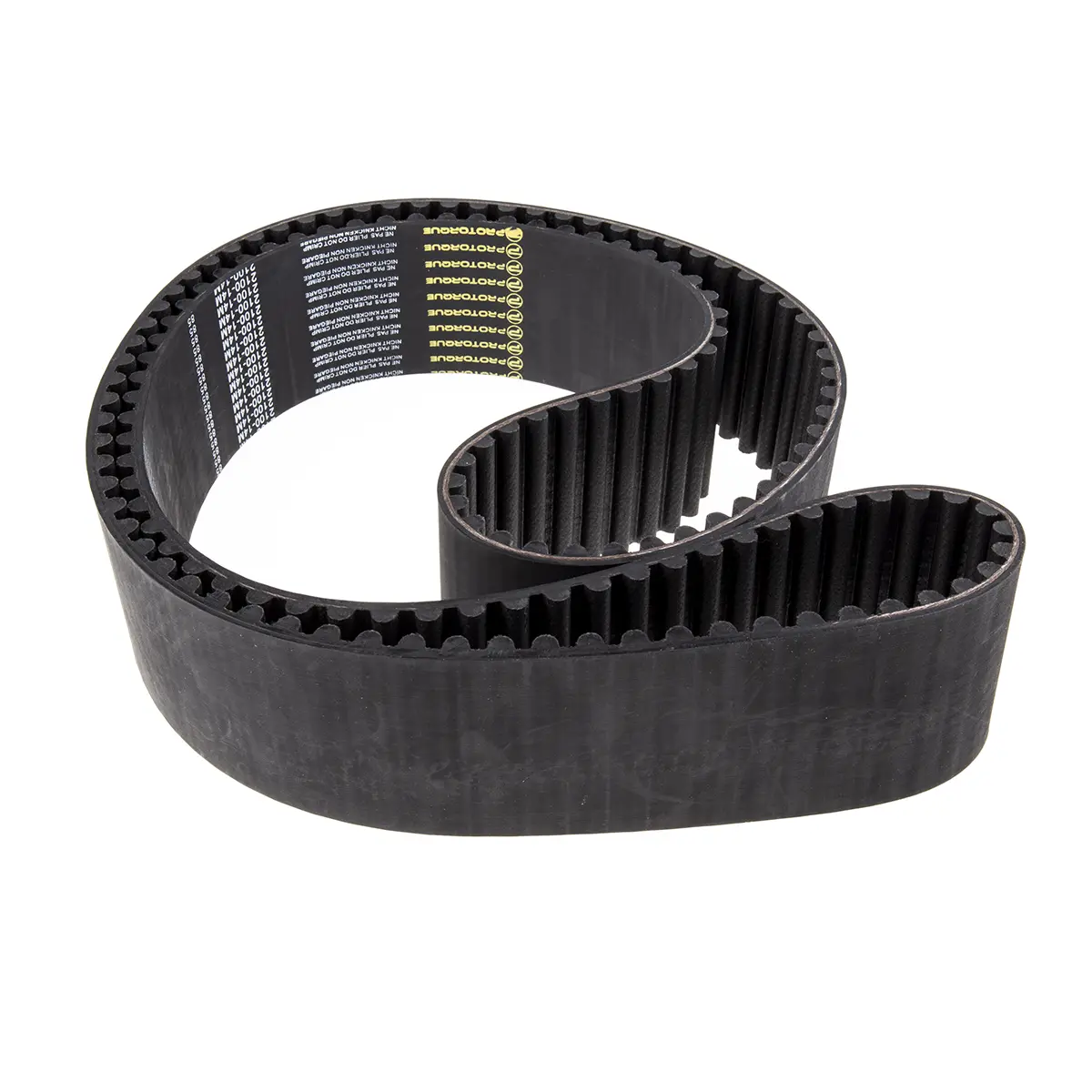 Produktfoto 1 von RS PRO Fiberglas Gummi Zahnriemen 150 Zähne 2.1 m 85 mm, Teilung 14 mm