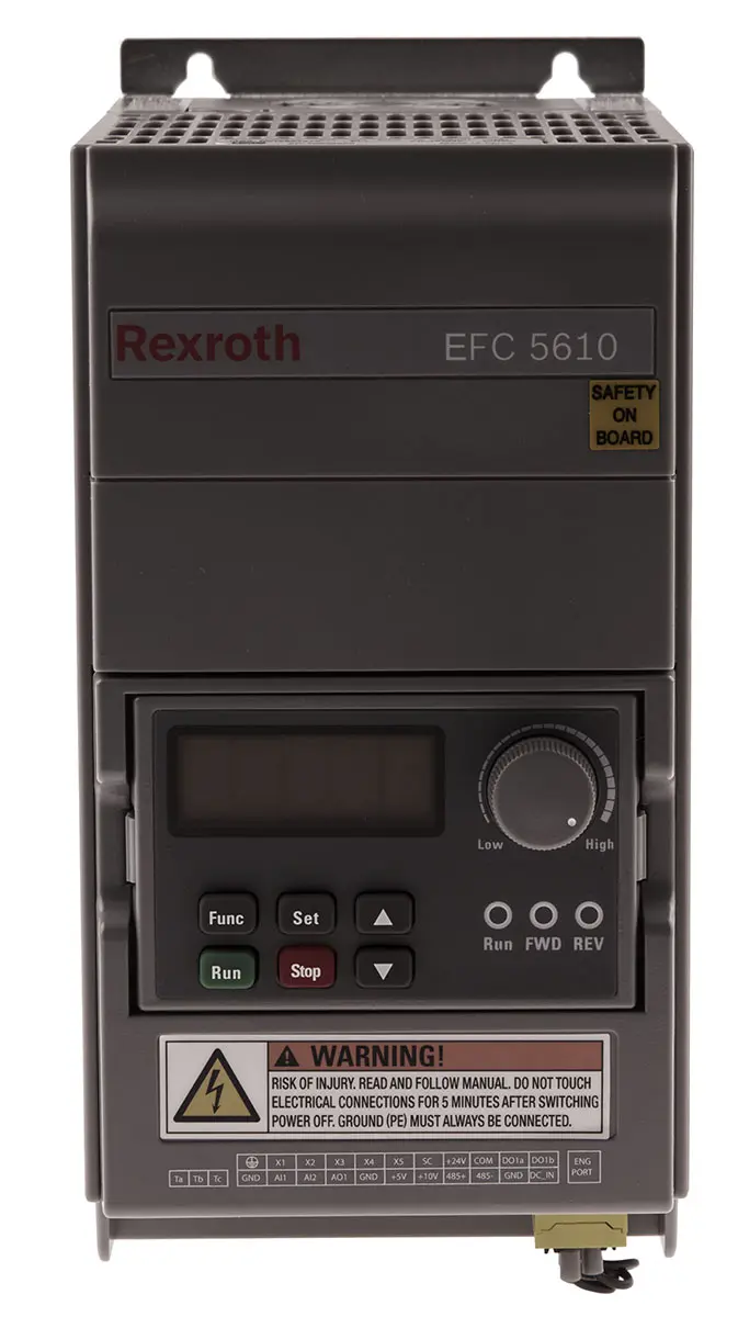 Produktfoto 1 von Bosch Rexroth EFC 5610 3-Phasen Frequenzumrichter 1.5 kW 380 V ac 4 A 400Hz