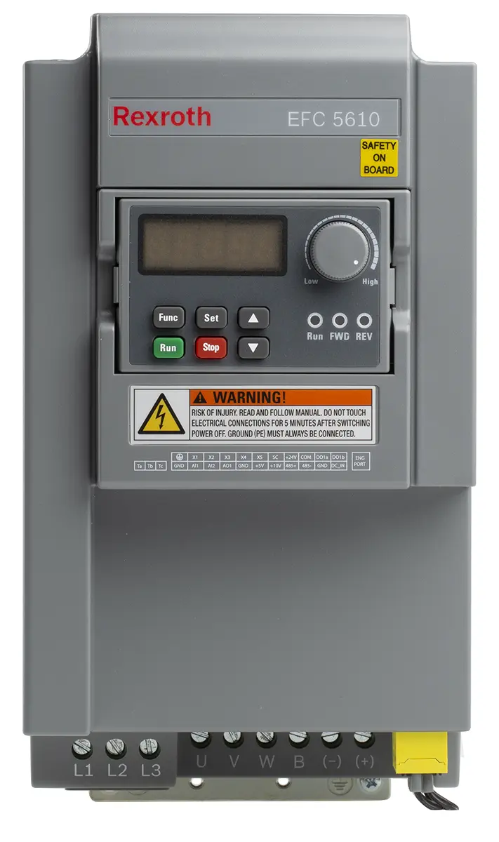Produktfoto 1 von Bosch Rexroth EFC 5610 3-Phasen Frequenzumrichter 5.5 kW 380 V ac 18.8 A 400Hz