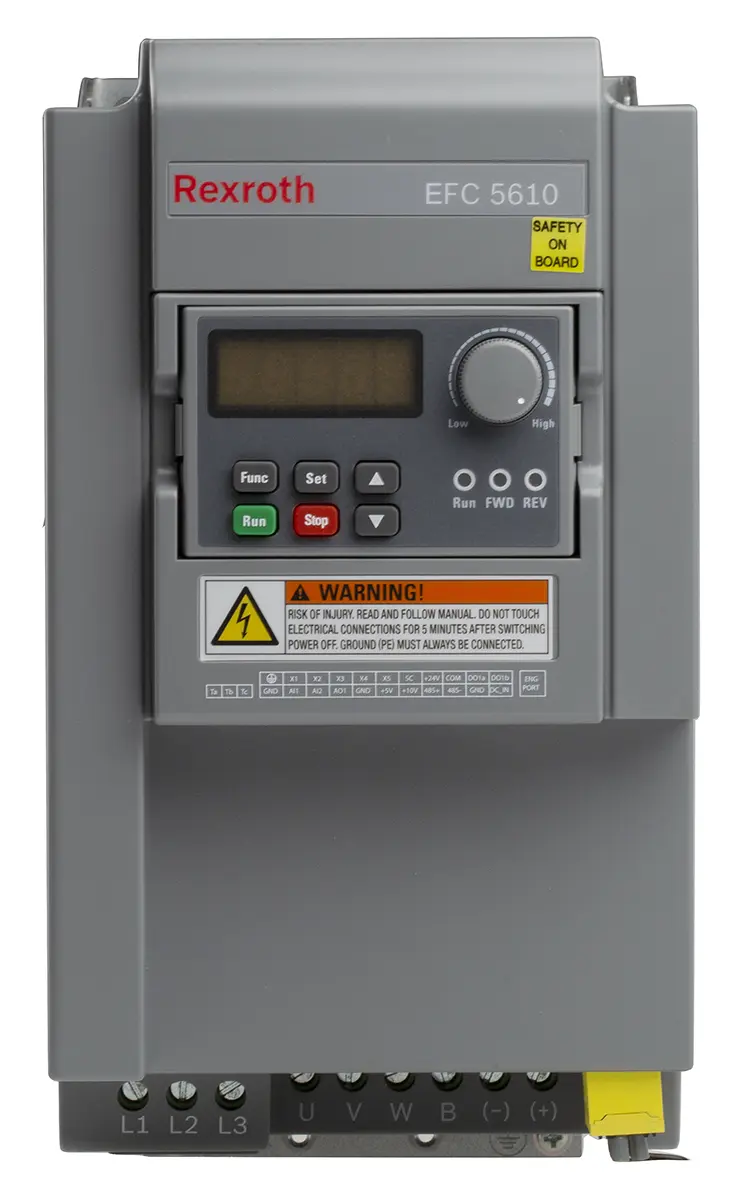 Produktfoto 1 von Bosch Rexroth EFC 5610 3-Phasen Frequenzumrichter 7.5 kW 380 V ac 24.3 A 400Hz