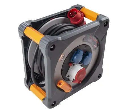 Produktfoto 1 von brennenstuhl H07RN-F Kabeltrommel, 30 m, 2-fach, CEE IP44 400V