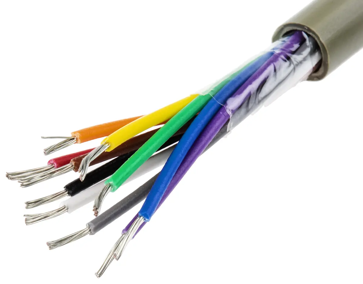 Produktfoto 1 von Alpha Wire Pro-Tekt Datenkabel 0.23 mm² 50 m Ø 6.17 mm Polyvinylchlorid isoliert Grau