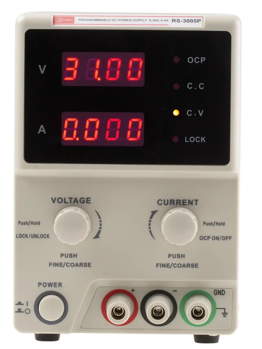 Produktfoto 1 von RS PRO Digital Labornetzgerät 150W, 0 → 30V / 0 → 5A