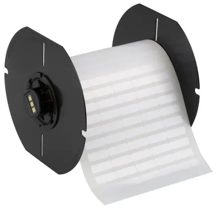Produktfoto 1 von Brady Etikette auf Rolle B. 19.05 mm für BBP33, i3300, i5300 2500 Pro Rolle auf Weiß 6.35 mm Polyester