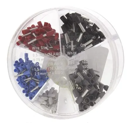 Produktfoto 1 von SES Sterling Crimp Set Bootlace Ferrule Aderendhülse