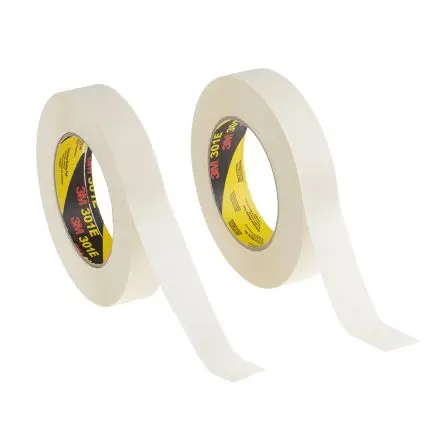 Produktfoto 1 von 3M 301E 401E, 501E, 3M 101E, 201E, 301E Papier Abdeckband Beige, Stärke 0.16 mm Gummi-Kleber 24mm x 50 m
