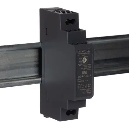 Produktfoto 1 von MEAN WELL DDR-15 DC/DC Konverter, 5V OUT 4.5 A DIN-Hutschiene 36V dc 40 °C 85 °C
