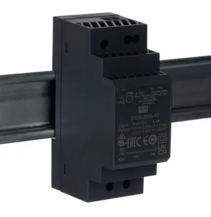 Produktfoto 1 von MEAN WELL DDR-30 DC/DC Konverter, 12V OUT 6 A DIN-Hutschiene 36V dc 40 °C 85 °C