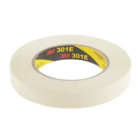 Produktfoto 1 von 3M 301E 3M Performance Masking Tape 301E Papier Abdeckband Beige, Stärke 0.16 mm Gummi-Kleber 18mm x 50 m