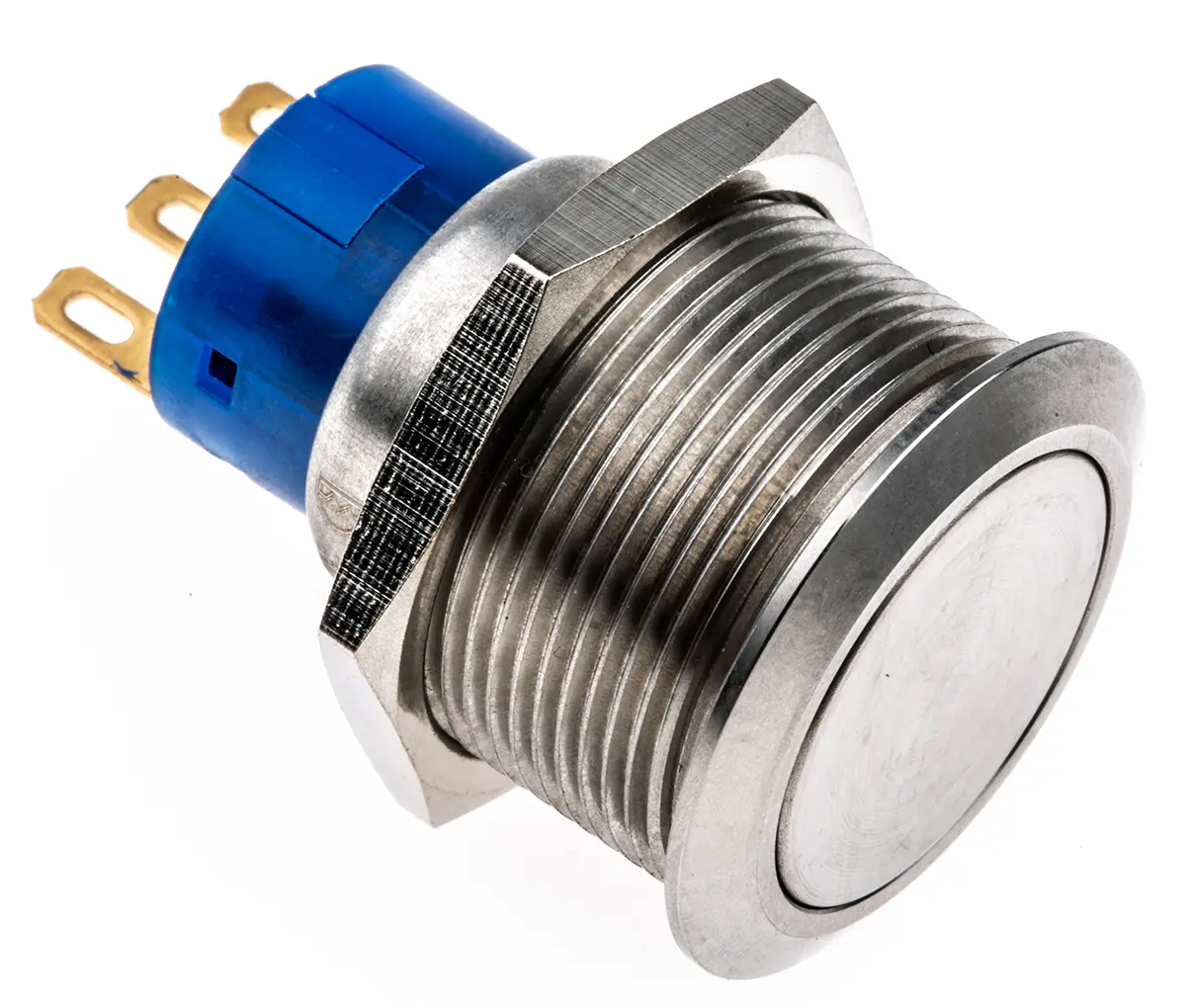 Produktfoto 1 von RS PRO MPB22 Druckschalter Tastend Panel Ø 22.2 mm, 1-poliger Umschalter / 5 A 36 V dc 250 V ac, IP40