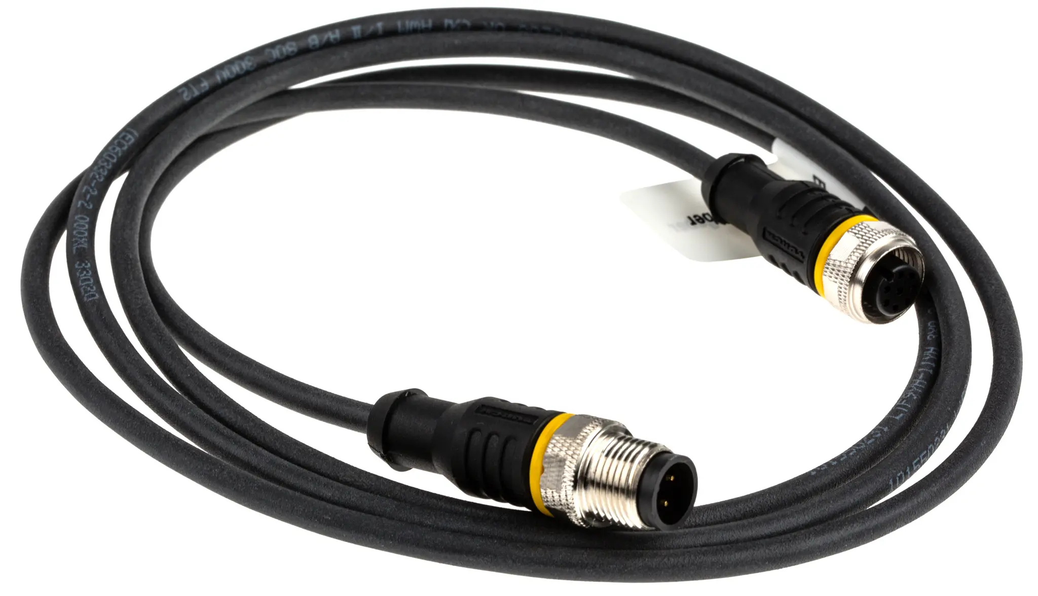 Produktfoto 1 von Turck RKC8, 3-polig Sensor-Betätigungselementkabel, Gerade Buchse 3 / M12 Stecker, Länge 1.5 m