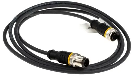 Produktfoto 1 von Turck RKC8, 3-polig Sensor-Betätigungselementkabel, Gerade Buchse 3 / M12 Stecker, Länge 1.5 m