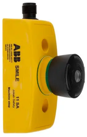 Produktfoto 1 von ABB Jokab Smile 11 SA Tina Druckschalter Ø 32.2 mm, Schwarz Drehfreigabe Rund Kunststoff, IP65