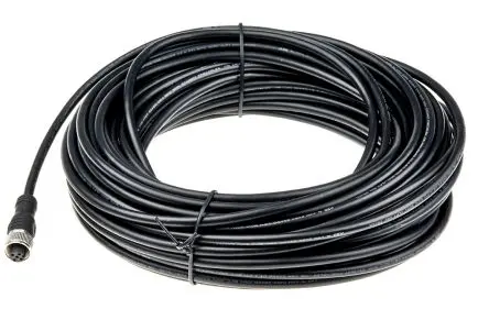 Produktfoto 1 von ABB Jokab M12-C201, 5-polig Sensor-Betätigungselementkabel, M12 Buchse Buchse / Freies Ende Nicht abgeschlossen, Länge