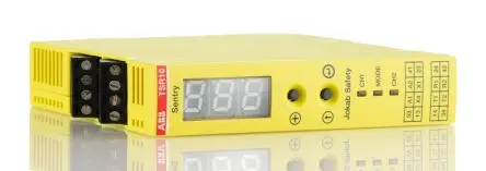 Produktfoto 1 von ABB Jokab TSR10 Sicherheitsrelais 24V dc, 4 Sicherheitskontakte, 3 Hilfsschalter, Mehrfach-Reset-Funktion RoHS SIL IEC