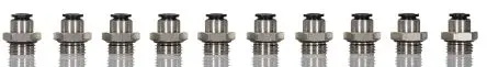 Produktfoto 1 von RS PRO RS PRO Stecker 1/4 Zoll Chemikalienbeständig G