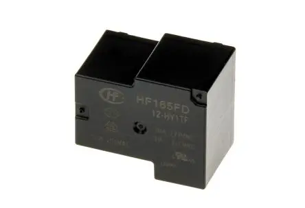 Hongfa Europe GMBH HF165FD Leistungsrelais 12V dc Spule SPST Leiterplattenmontage 30A 155 Ω 900 mW