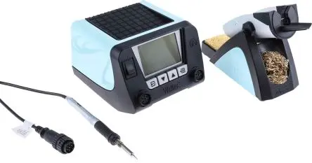 Produktfoto 1 von Weller WT 2010M Lötstation, Typ F - Schutzkontakt-Stecker, Typ G - UK 3-polig Löten 160W / 230V, 2-Kanal bis 450°C LCD