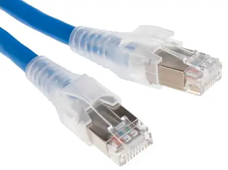 Produktfoto 1 von Belden C6S4106003M Kat. 6 Ethernet-Kabel, 3 m, Blau Abgeschirmt Geschirmt, Aussen ø 6.1 mm Außen-ø , Raucharm