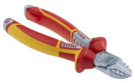 Produktfoto 1 von NWS N134 VDE 1000V zugelassen ESD-Sicherheit Seitlich Seitenschneider Höhensicher 160 mm / Backen 6mm, Schneidleistung