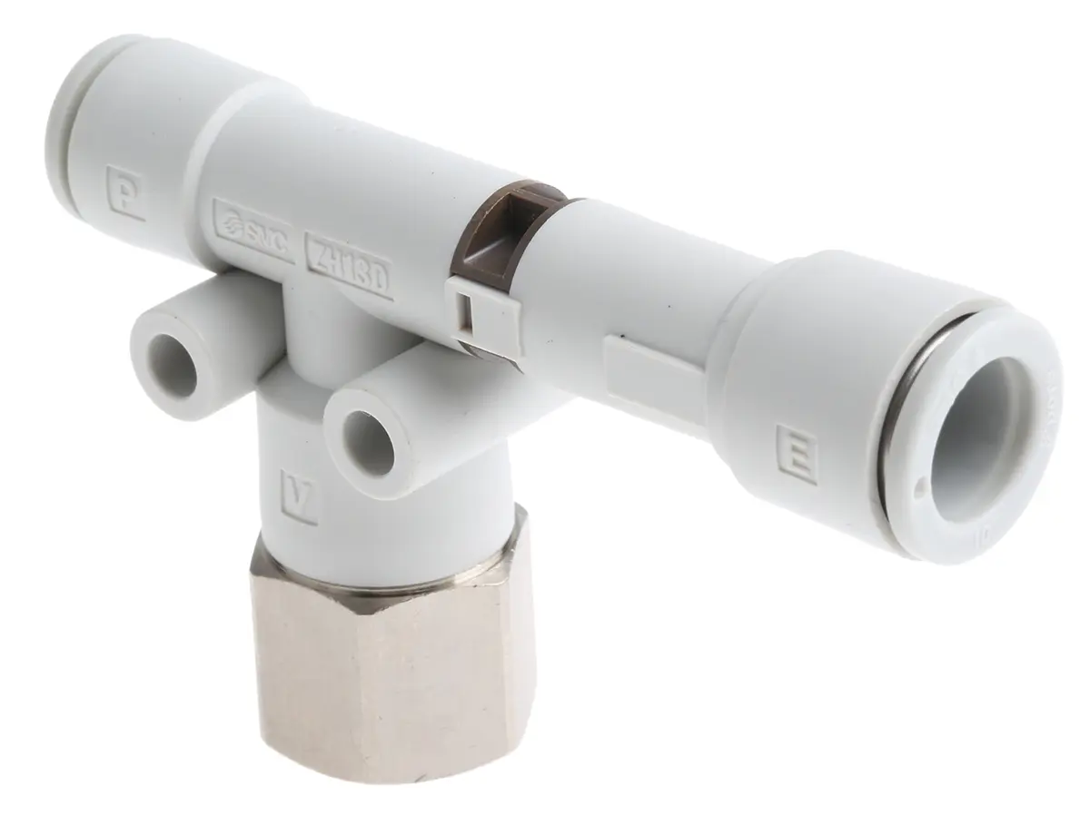 Produktfoto 1 von SMC ZH Vakuumerzeuger, 1.3mm Düse, 40l/min, bis -90kPa