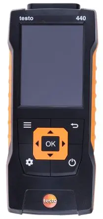 Produktfoto 1 von Testo 440 Datenloggerfunktion LCD Luftqualitätsüberwachung 1370 °C, bis 50 °C, Batterie-betrieben / 100 %RH