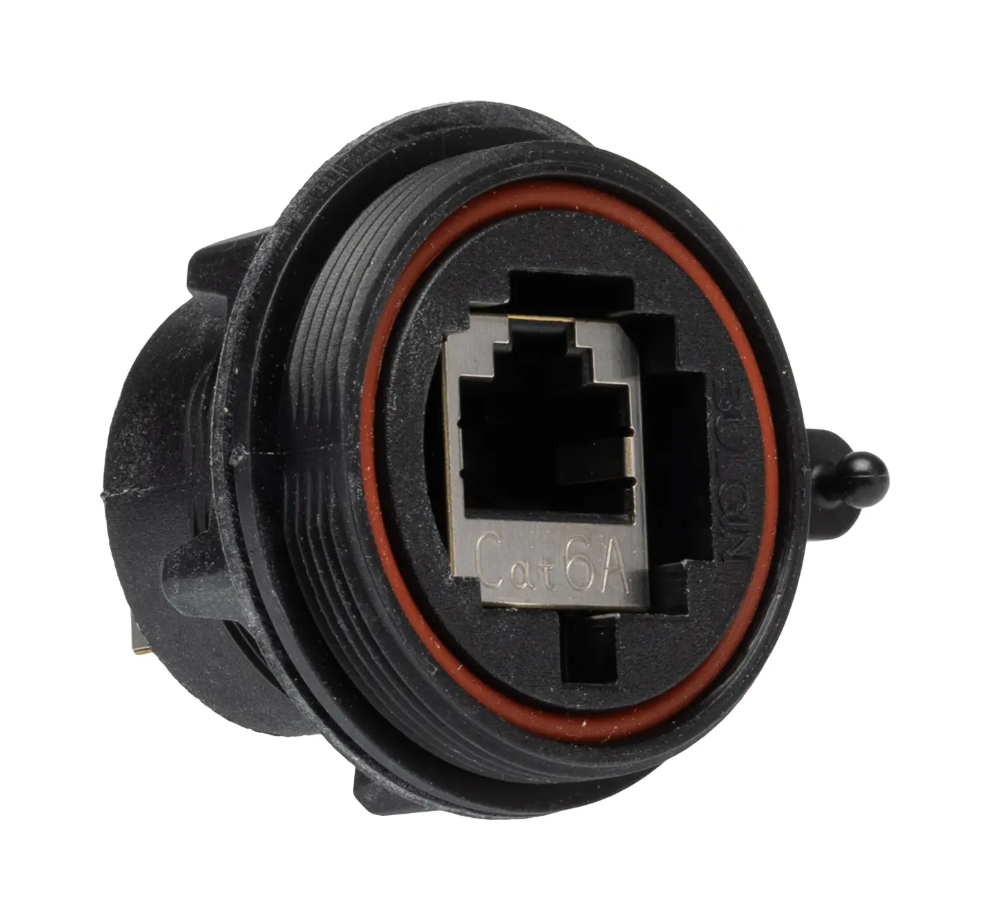Produktfoto 1 von Bulgin PX0893 Buchse RJ45-Steckverbinder, 1-Port Abgeschirmt Panel Gerade