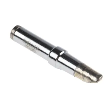 Produktfoto 1 von Weller / PTDD9 (480°C) 33 mm Lötspitze 5 mm Rund abgeschrägt PT für TCP (Serie (alte Generation)