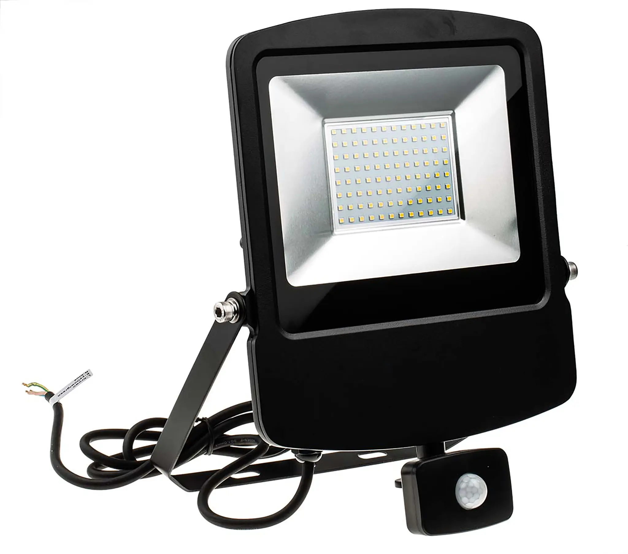 Produktfoto 1 von RS PRO, Fluter 70 W, 220 → 240 V ac / 6300 lm, 360 x 281 mm, PIR, IP65