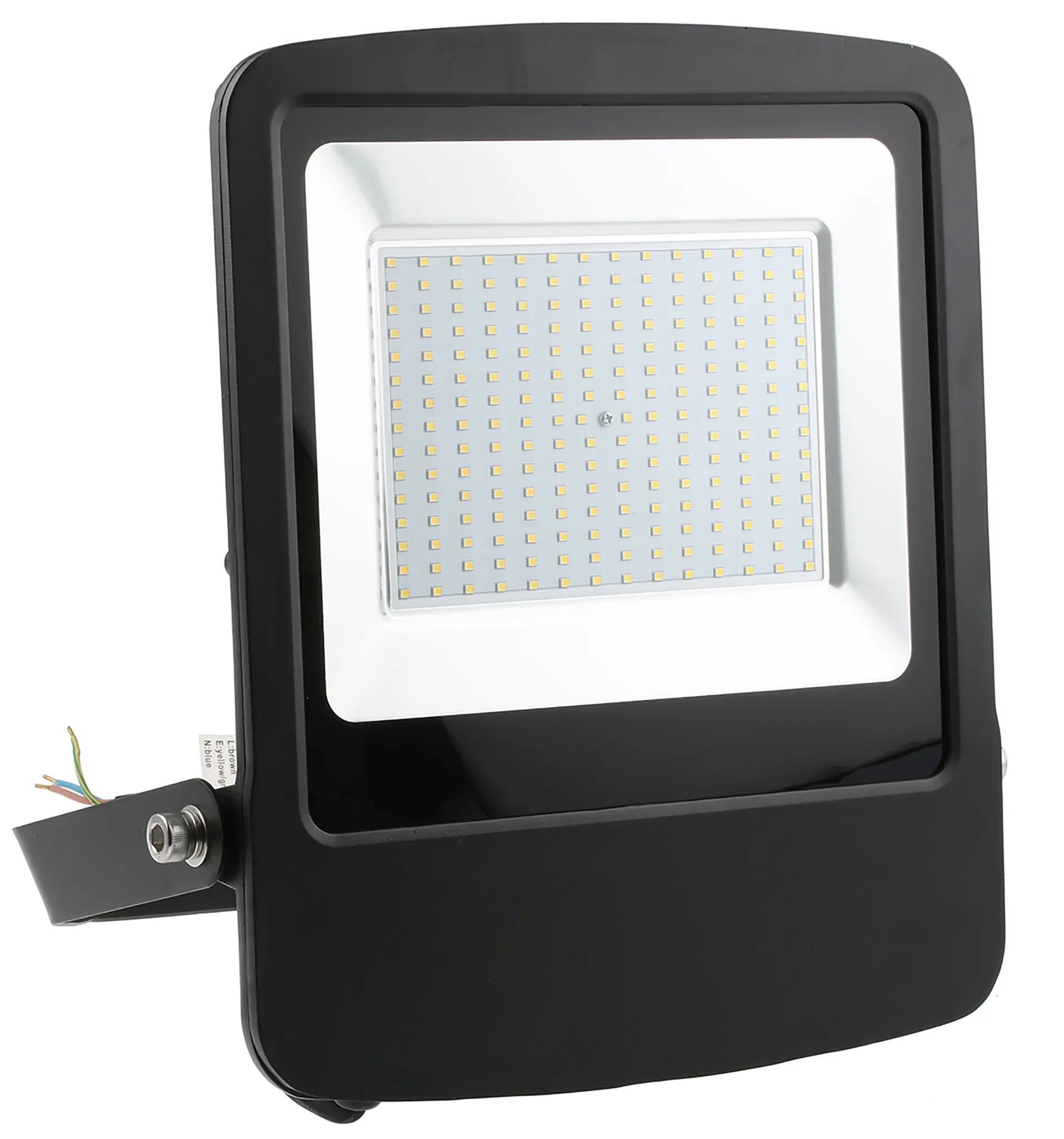 Produktfoto 1 von RS PRO, Fluter 150 W, 220 → 240 V ac / 13500 lm, 333 x 51 x 420 mm, IP65