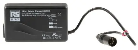 RS PRO LBC6000 LBC6000 Akkupack Ladegerät, 16.8V Li-Ion/3.5 A LBP7000 Li-Ion