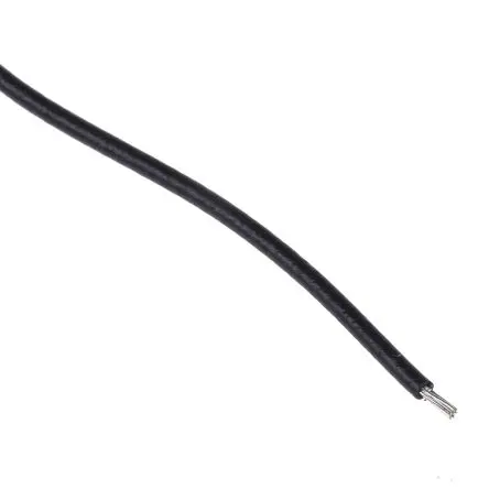 Produktfoto 1 von Alpha Wire Hookup Wire PVC Umweltbeständige Leitungen 30 m Schwarz 7 Litzen Polyvinylchlorid