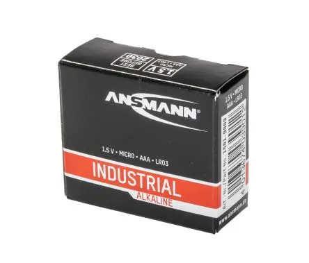 Ansmann Ansmann Industrial AAA Batterie LR03, Alkalisch, 1.5 V, 1.2 Ah