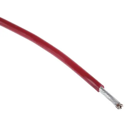 Produktfoto 1 von Alpha Wire Hookup Wire PVC Umweltbeständige Leitungen 30 m Rot 7 Litzen Polyvinylchlorid