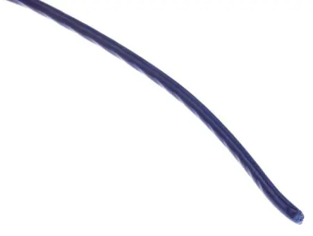 Produktfoto 1 von Alpha Wire Hookup Wire PVC Umweltbeständige Leitungen 30 m Blau 7 Litzen Polyvinylchlorid