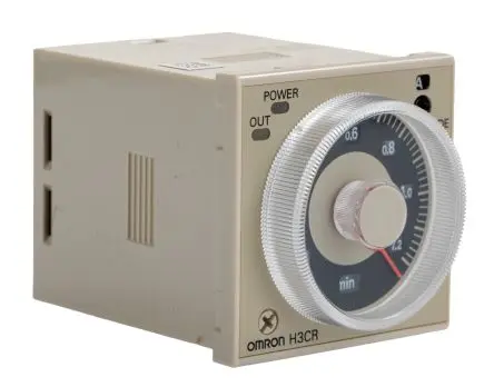 Omron H3CR Zeitrelais, DIN-Hutschiene 100 to 48 V dc 24V ac, 48 V ac, 0.05 s to 300 h, 8 Kont. Multifunktion