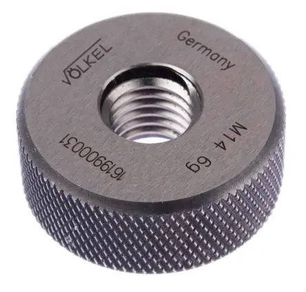 Produktfoto 1 von Völkel Ring Gewindelehrring, M14 x 2, 2 mm, Ring