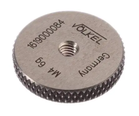 Völkel Ring Gewindelehrring, M4 x 0.7, 0.7 mm, Ring