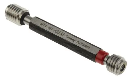Produktfoto 1 von Völkel Stecker Gewindelehrdorn, M14 x 2, 2 mm, Gewindestopfen