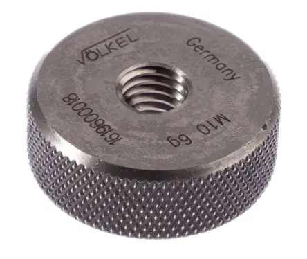 Produktfoto 1 von Völkel Ring Gewindelehrring, M10 x 1.5, 1.5 mm, Ring