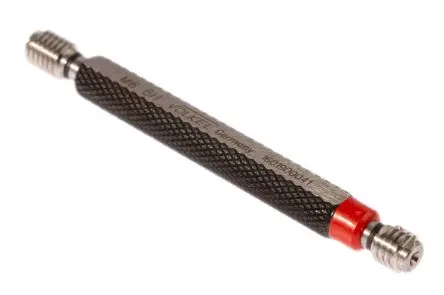 Produktfoto 1 von Völkel Stecker Gewindelehrdorn, M6 x 1, 1 mm, Gewindestopfen