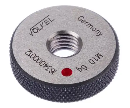 Produktfoto 1 von Völkel Ring Gewindelehrring, M10 x 1.5, 1.5 mm, Ring