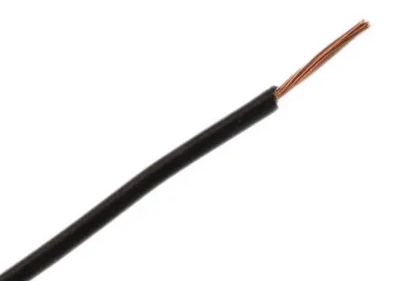 Produktfoto 1 von Alpha Wire Hookup Wire TEFLON Schaltdraht, 20 AWG 30 m Schwarz Ø 1.47 mm 19 Litzen Polytetrafluorethylen