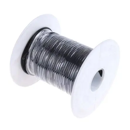 Produktfoto 1 von Alpha Wire Hookup Wire TEFLON Schaltdraht, 16 AWG 30 m Schwarz Ø 2.03 mm 19 Litzen Polytetrafluorethylen