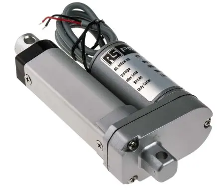 Produktfoto 1 von RS PRO 50 mm 24V dc Elektrischer Linearantrieb, 500N Last 14.6mm/s, IP54