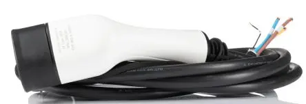 Produktfoto 1 von RS PRO EV-Ladekabel, 1-phasig, 32A Nennstrom, 5 m, Abgeschlossen, 250V ac, IP54, 5-adrig