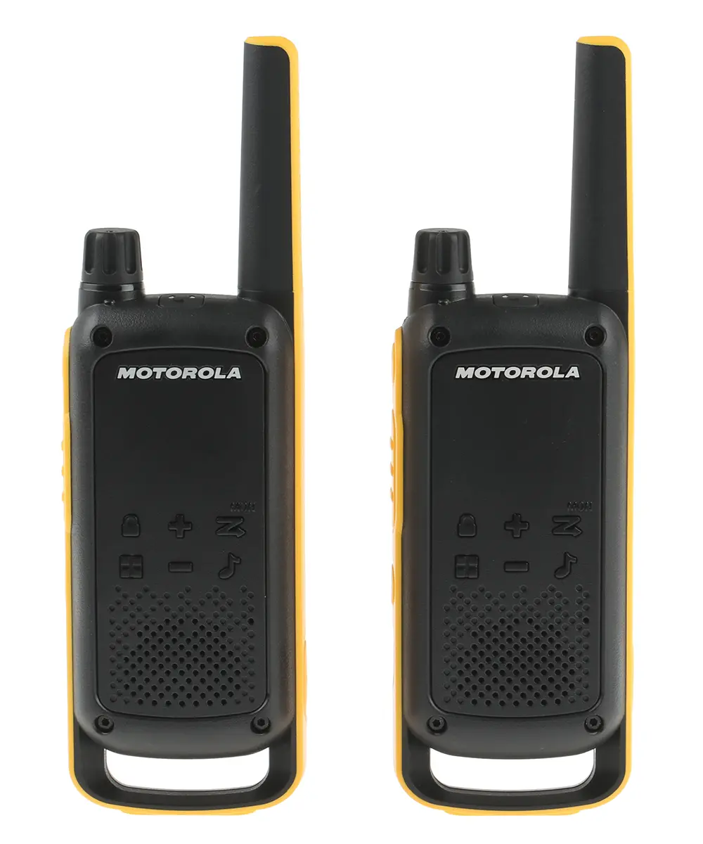 Produktfoto 1 von Motorola Talkabout T82 Extreme Walkie-Talkies Tragbar 16-Kanal 121 Subcodes 446 MHz LCD-Anzeige